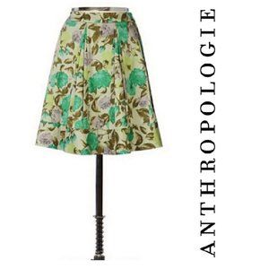 Odille {anthropologie} ‘Winter's Green’ skirt
